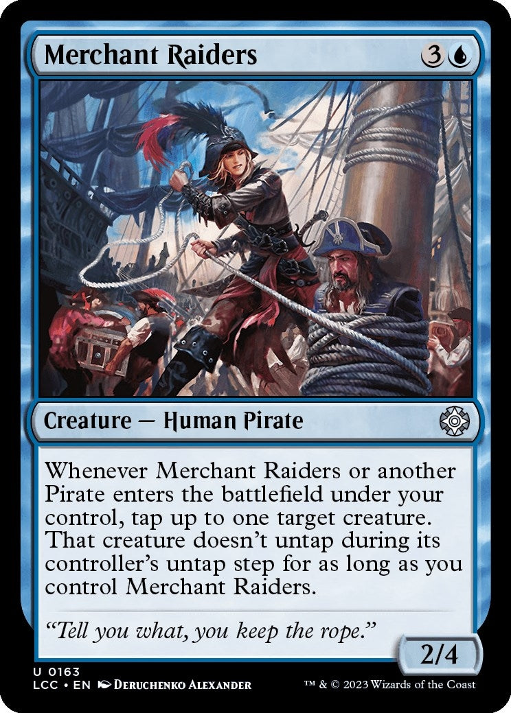 Merchant Raiders (163) [LCC] - MTG Single