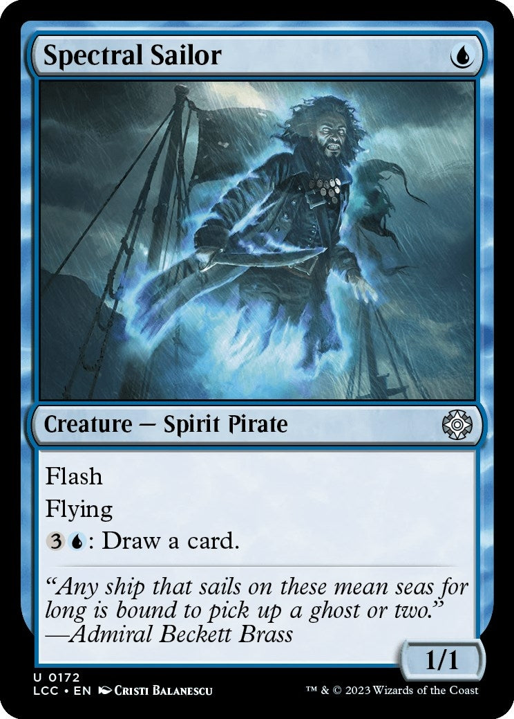 Spectral Sailor (172) [LCC] - MTG Single