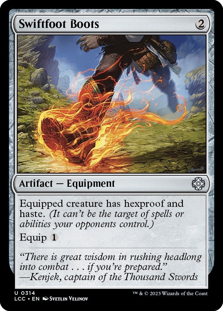 Swiftfoot Boots (314) [LCC] - MTG Single