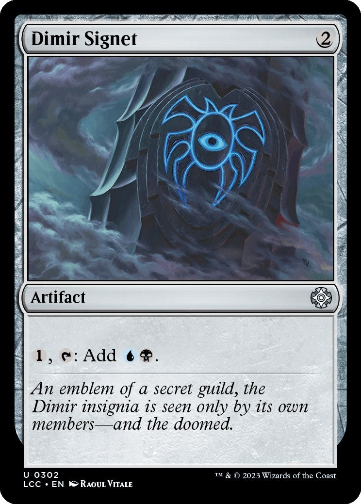 Dimir Signet (302) [LCC] - MTG Single