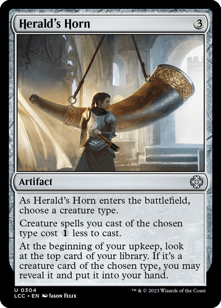 Herald’s Horn (304) [LCC] - MTG Single