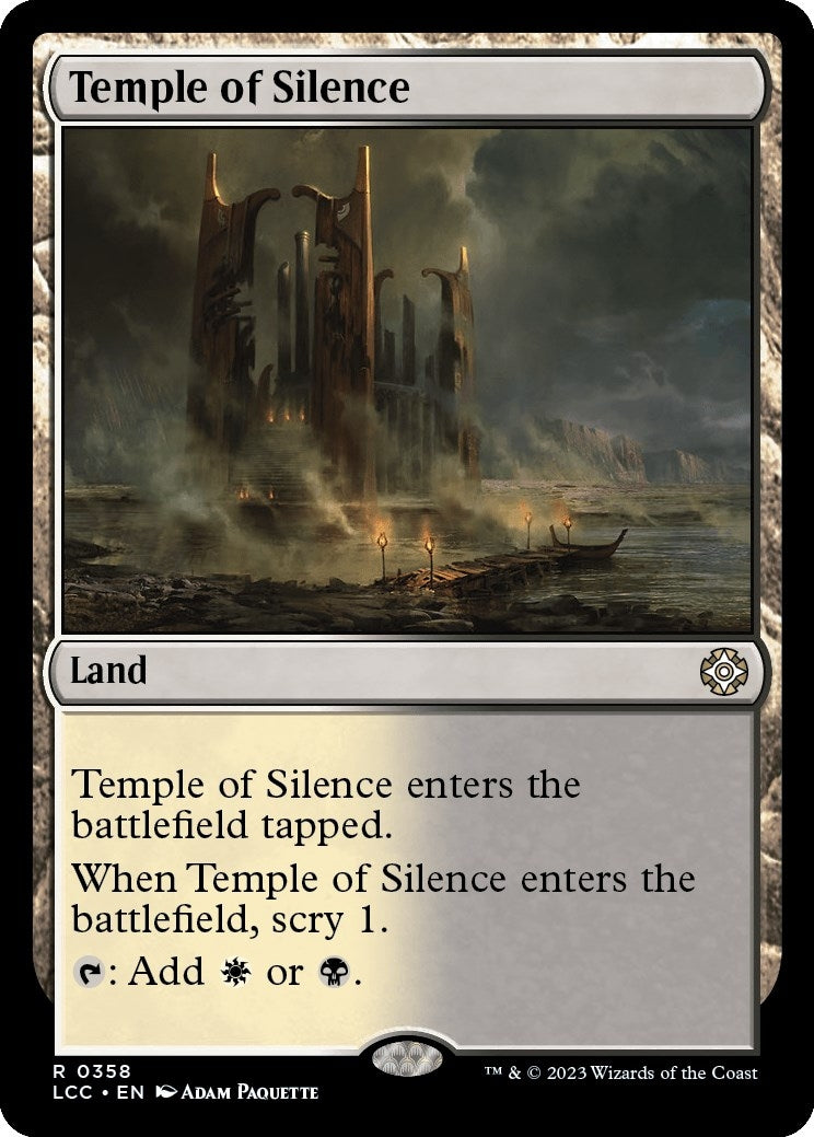 Temple of Silence (358) [LCC] - MTG Single