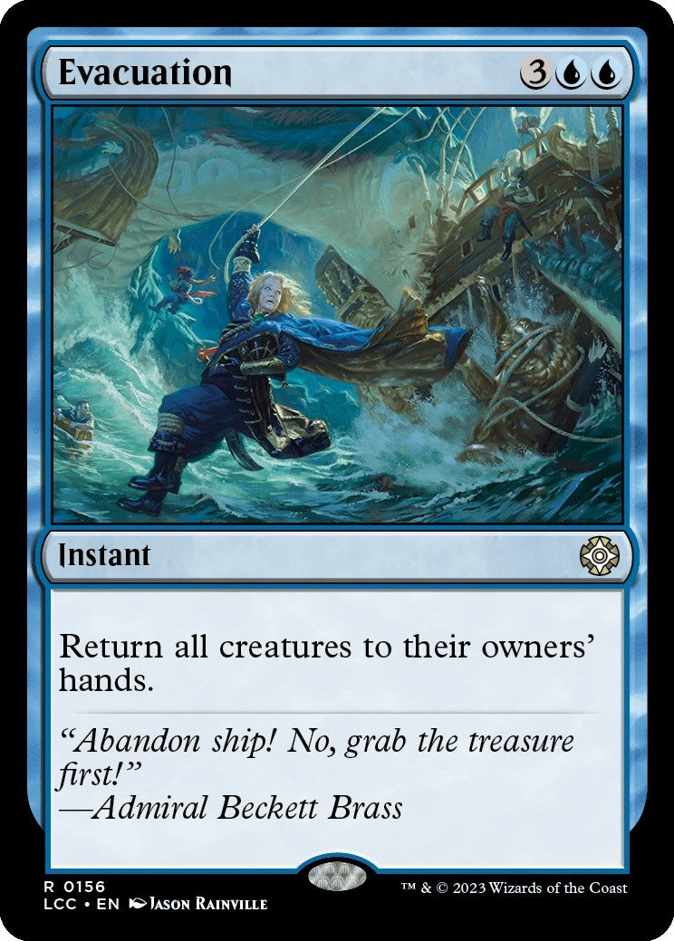 Evacuation (156) [LCC] - MTG Single