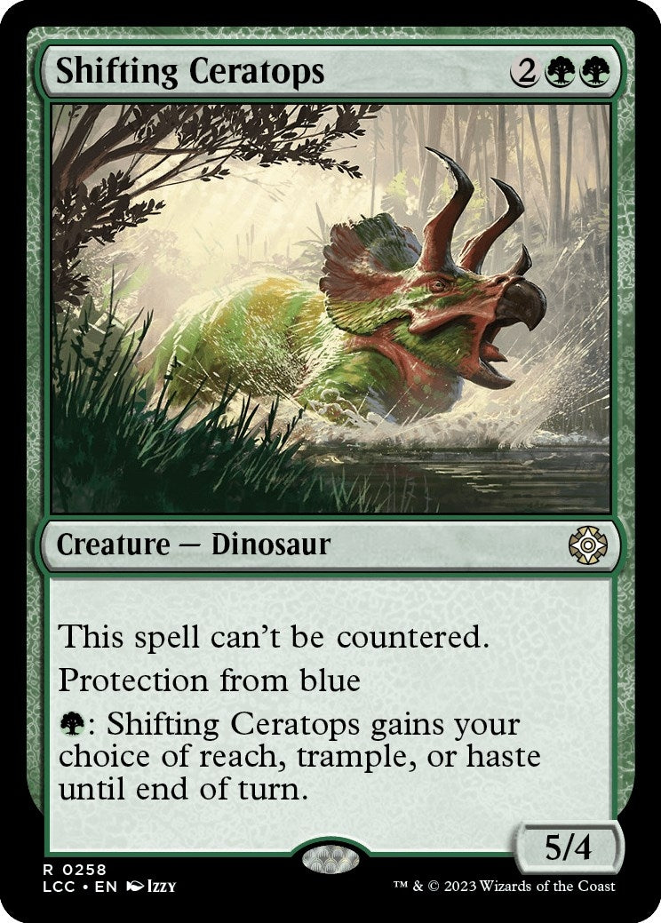 Shifting Ceratops (258) [LCC] - MTG Single