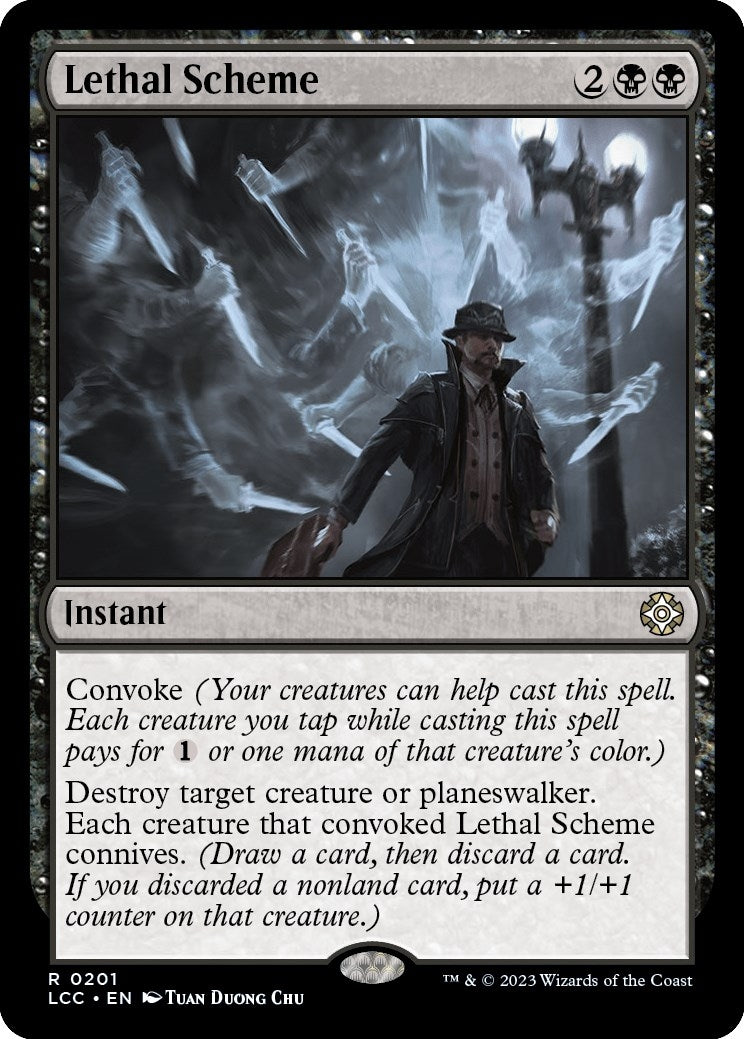 Lethal Scheme (201) [LCC] - MTG Single