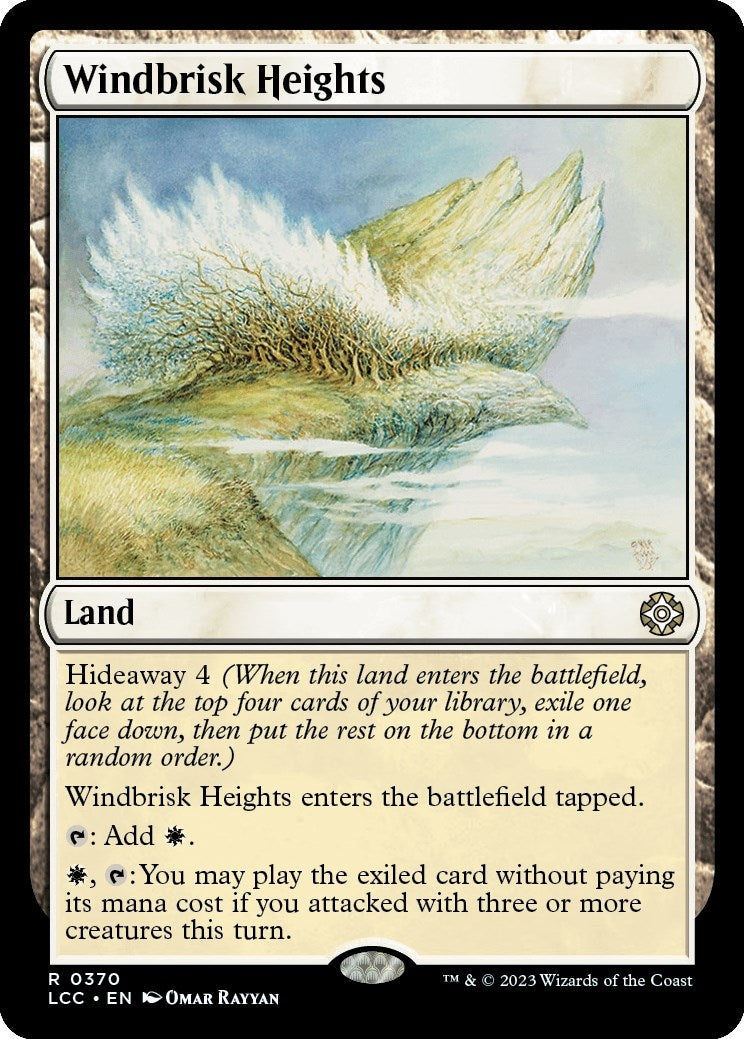 Windbrisk Heights (370) [LCC] - MTG Single