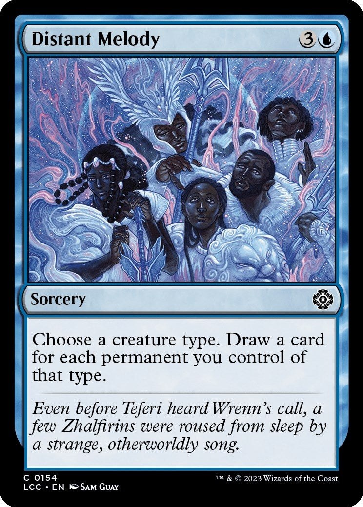 Distant Melody (154) [LCC] - MTG Single