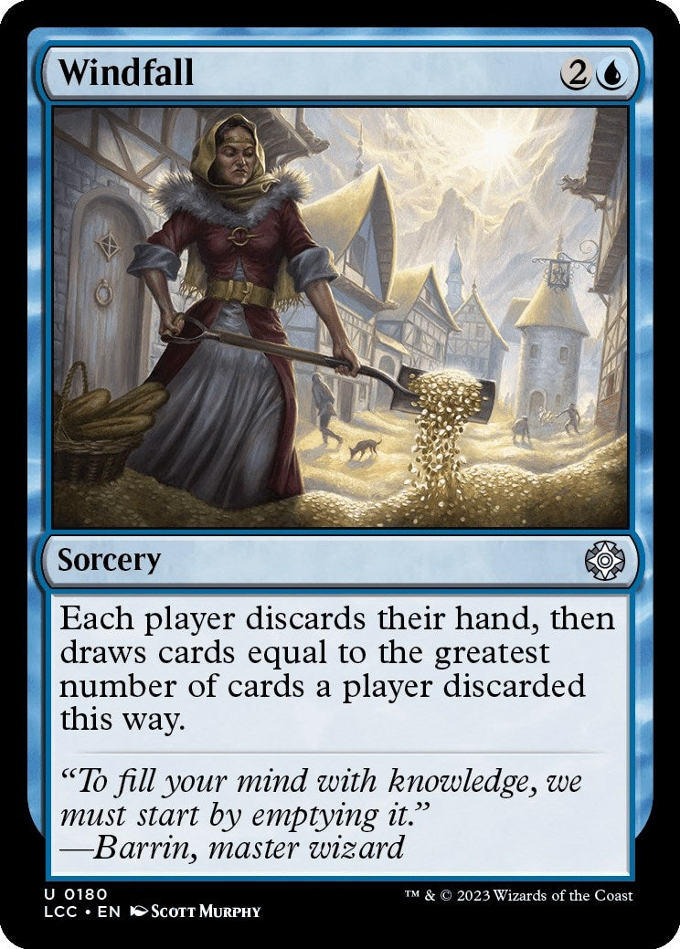Windfall (180) [LCC] - MTG Single