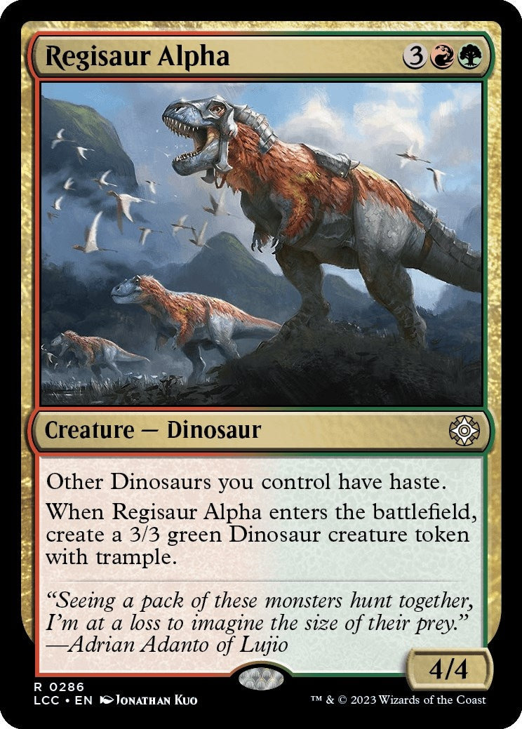 Regisaur Alpha (286) [LCC] - MTG Single