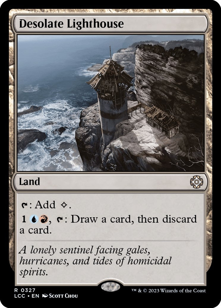 Desolate Lighthouse (327) [LCC] - MTG Single
