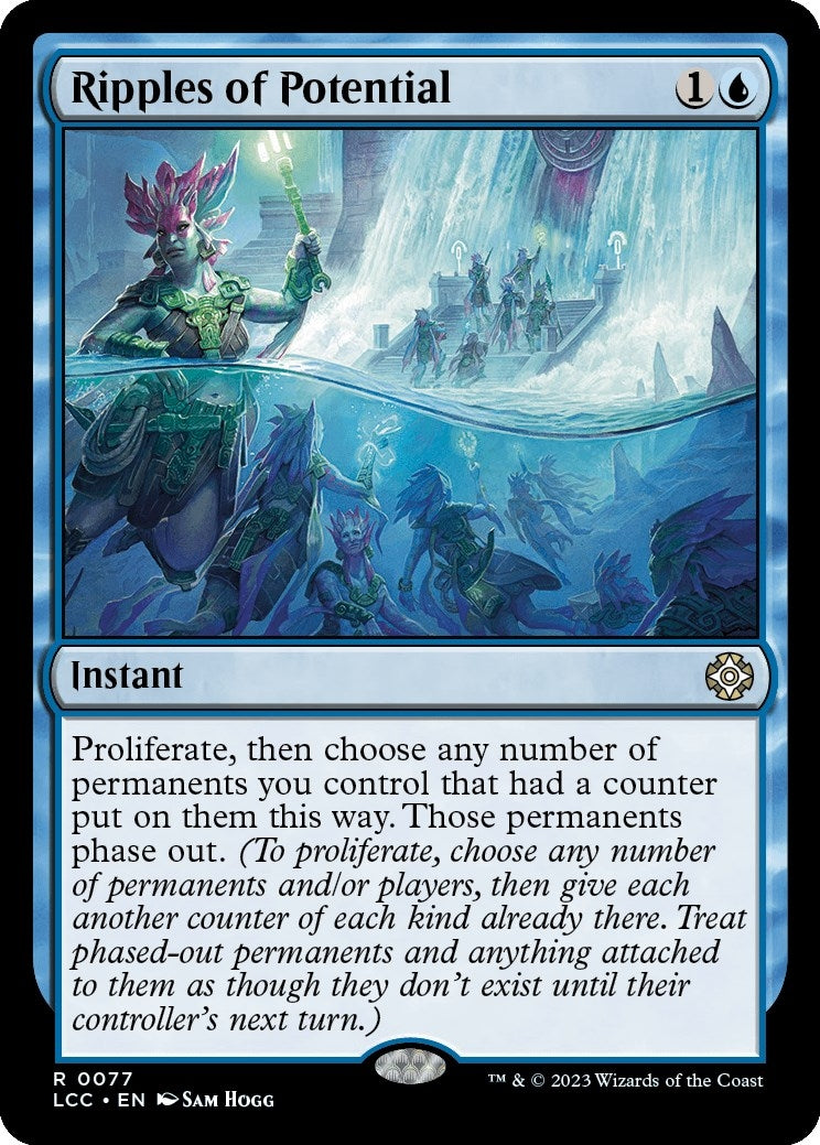 Ripples of Potential (77) [LCC] - MTG Single