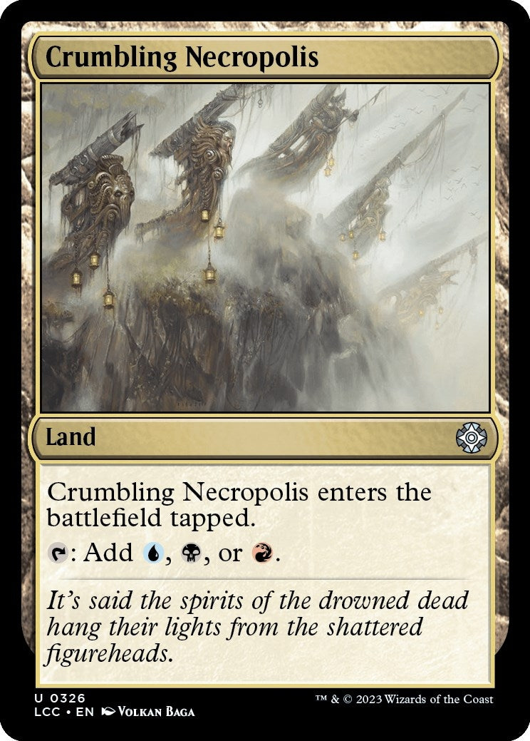 Crumbling Necropolis (326) [LCC] - MTG Single