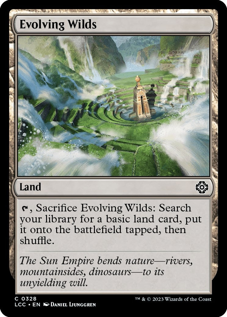 Evolving Wilds (328) [LCC] - MTG Single