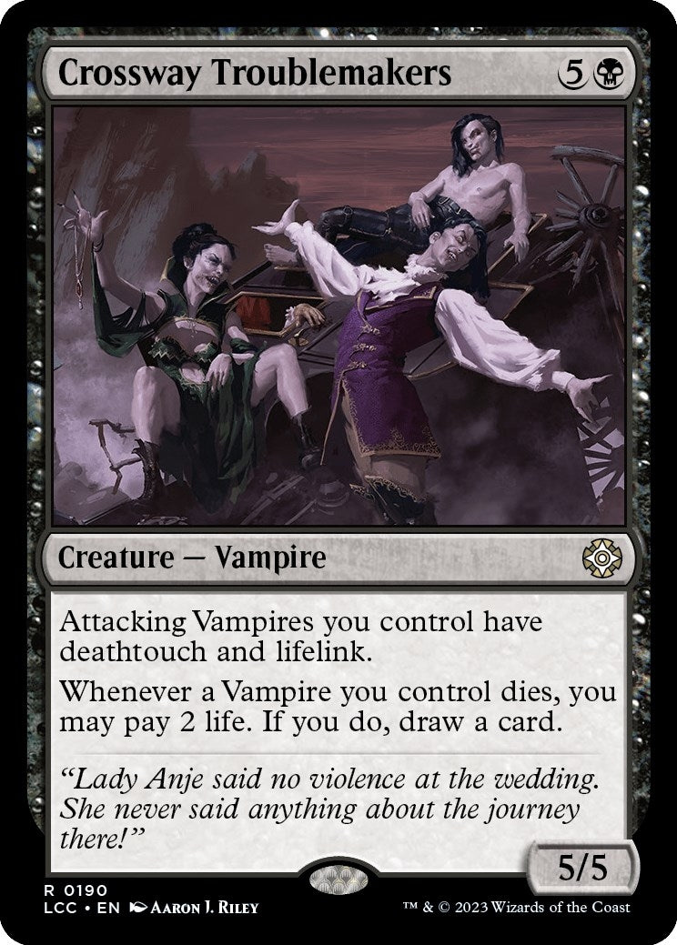 Crossway Troublemakers (190) [LCC] - MTG Single