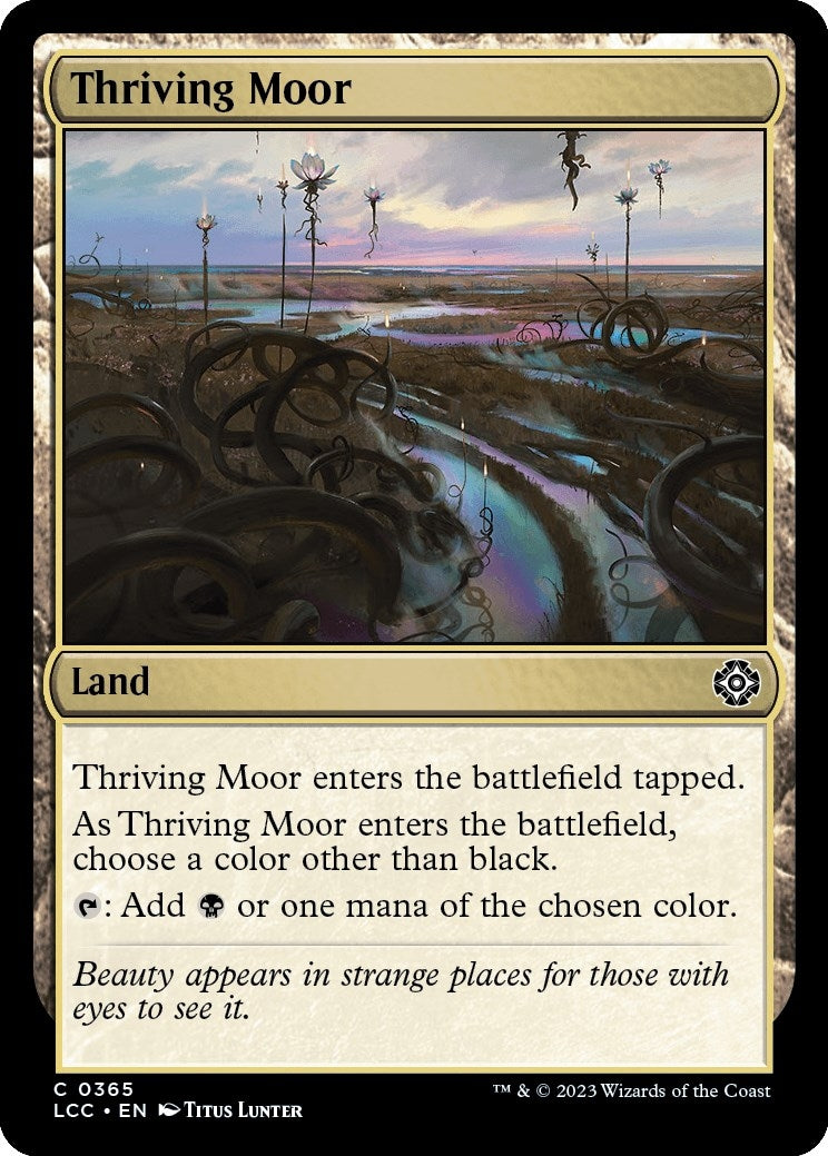 Thriving Moor (365) [LCC] - MTG Single