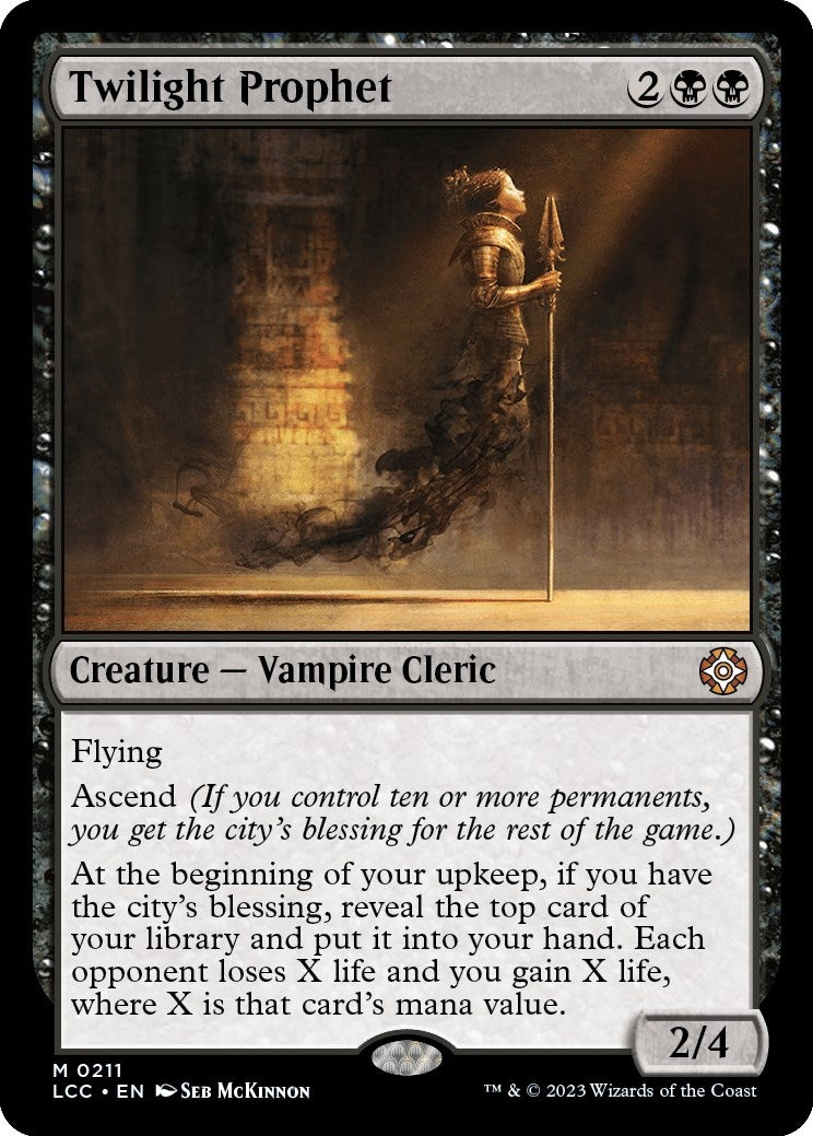Twilight Prophet (211) [LCC] - MTG Single