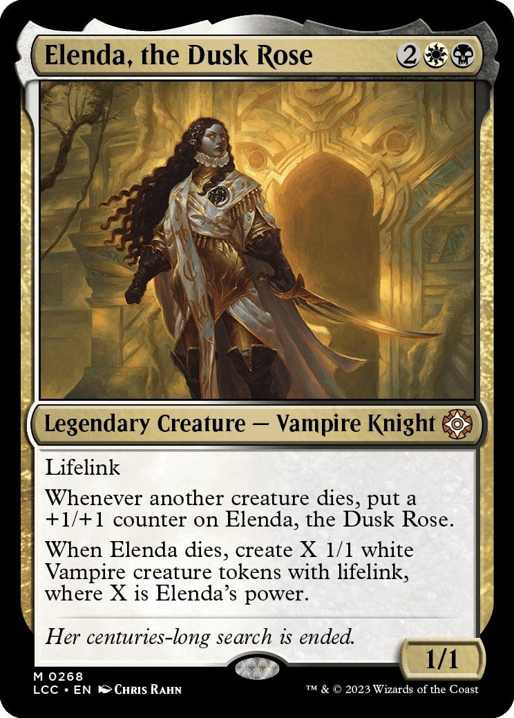 Elenda the Dusk Rose (268) [LCC] - MTG Single