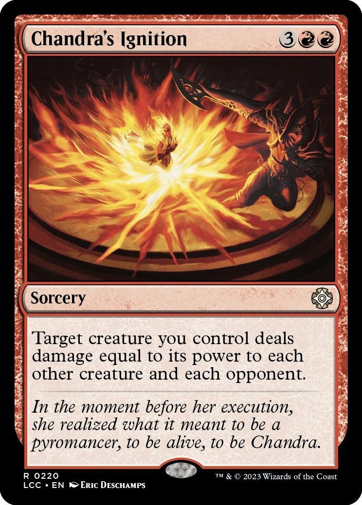 Chandra’s Ignition (220) [LCC] - MTG Single