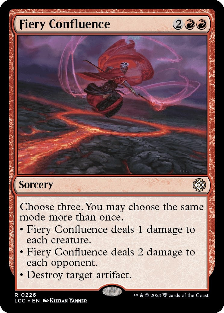 Fiery Confluence (226) [LCC] - MTG Single