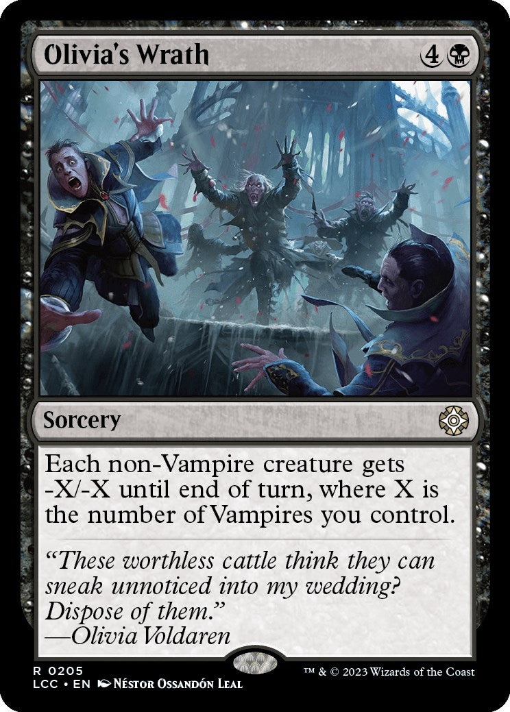 Olivia’s Wrath (205) [LCC] - MTG Single