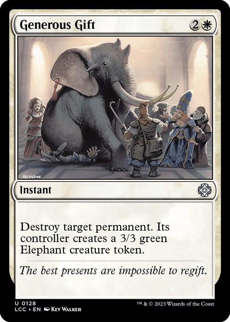 Generous Gift (128) [LCC] - MTG Single