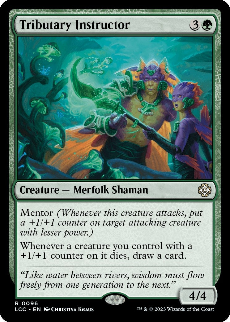 Tributary Instructor (96) [LCC] - MTG Single