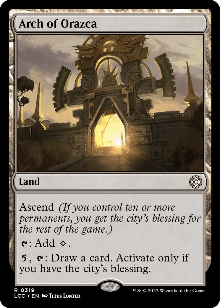 Arch of Orazca (319) [LCC] - MTG Single
