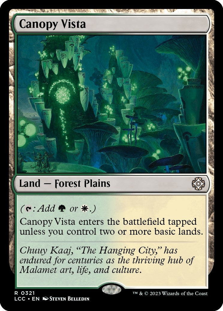 Canopy Vista (321) [LCC] - MTG Single