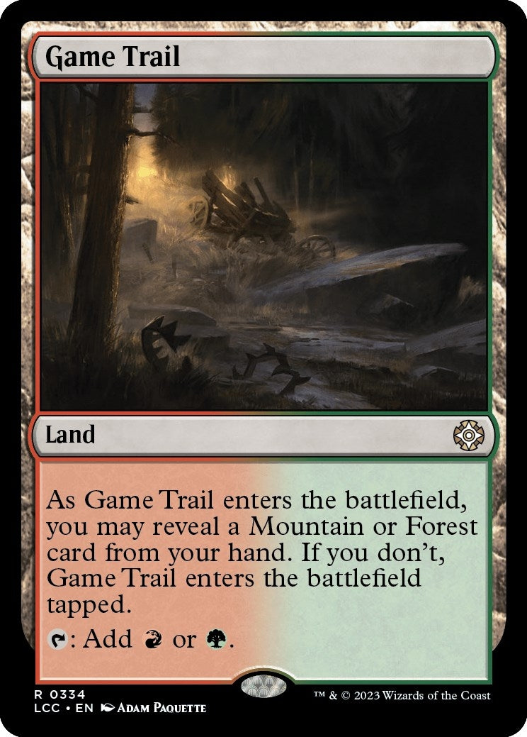 Game Trail (334) [LCC] - MTG Single