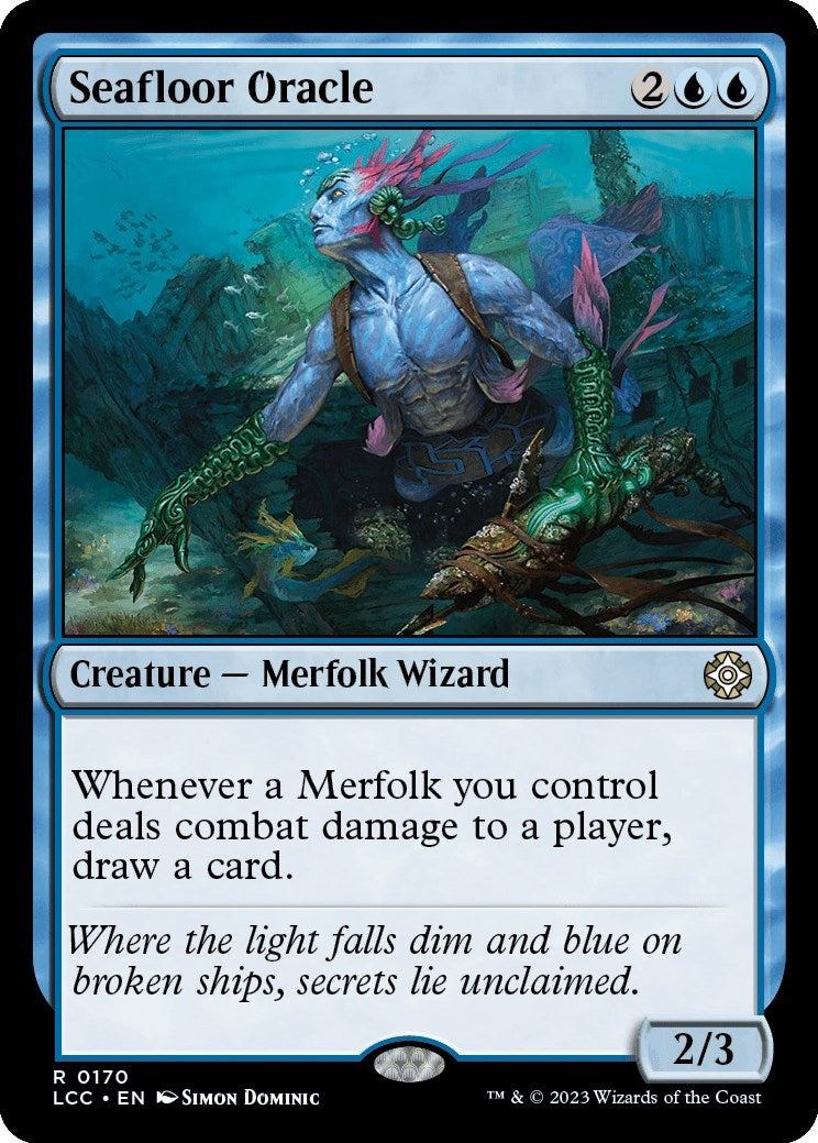 Seafloor Oracle (170) [LCC] - MTG Single