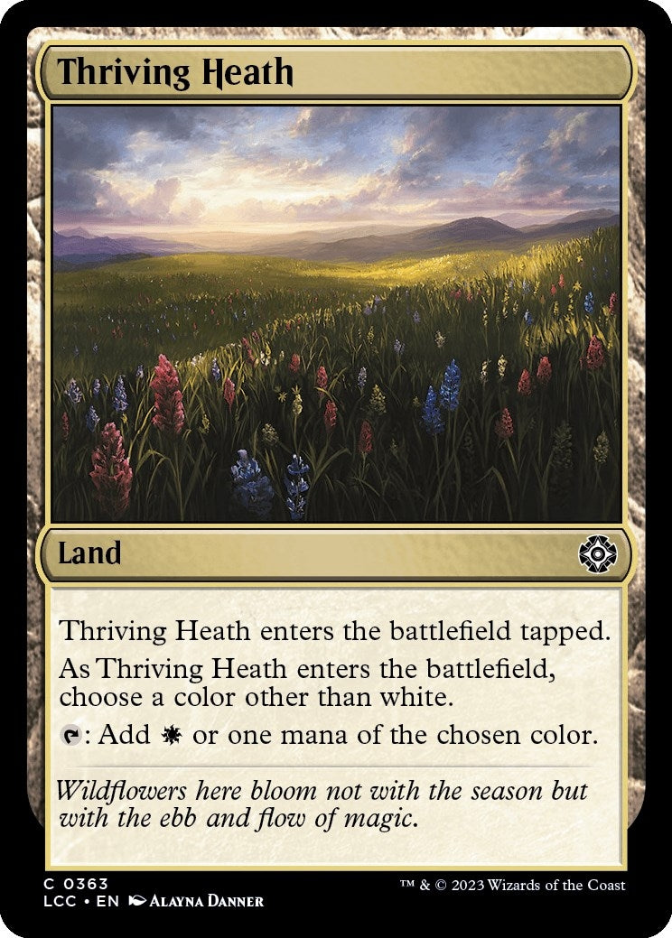 Thriving Heath (363) [LCC] - MTG Single