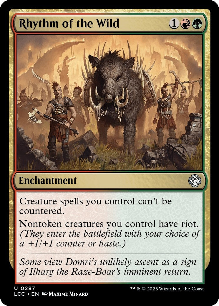 Rhythm of the Wild (287) [LCC] - MTG Single