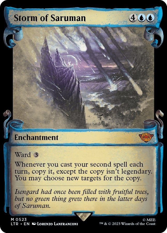 Storm of Saruman (Showcase Scrolls) (523) [LTR] - MTG Single