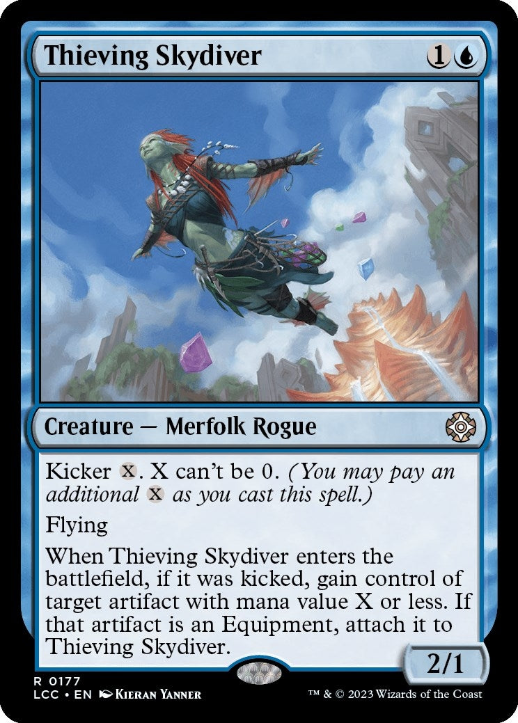 Thieving Skydiver (177) [LCC] - MTG Single
