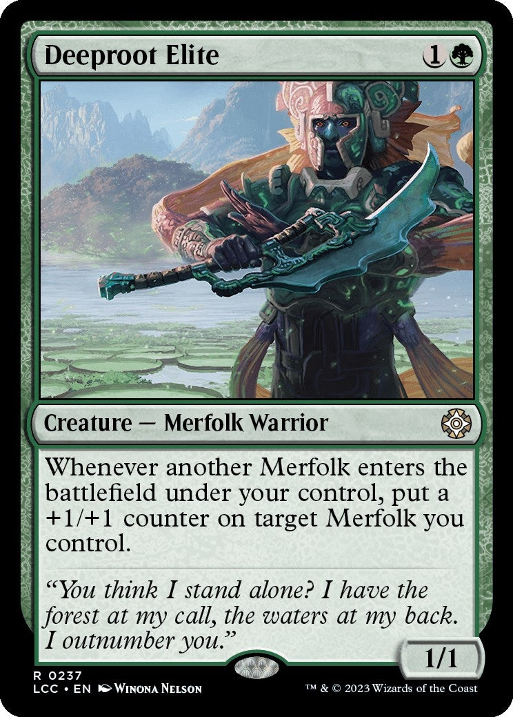 Deeproot Elite (237) [LCC] - MTG Single