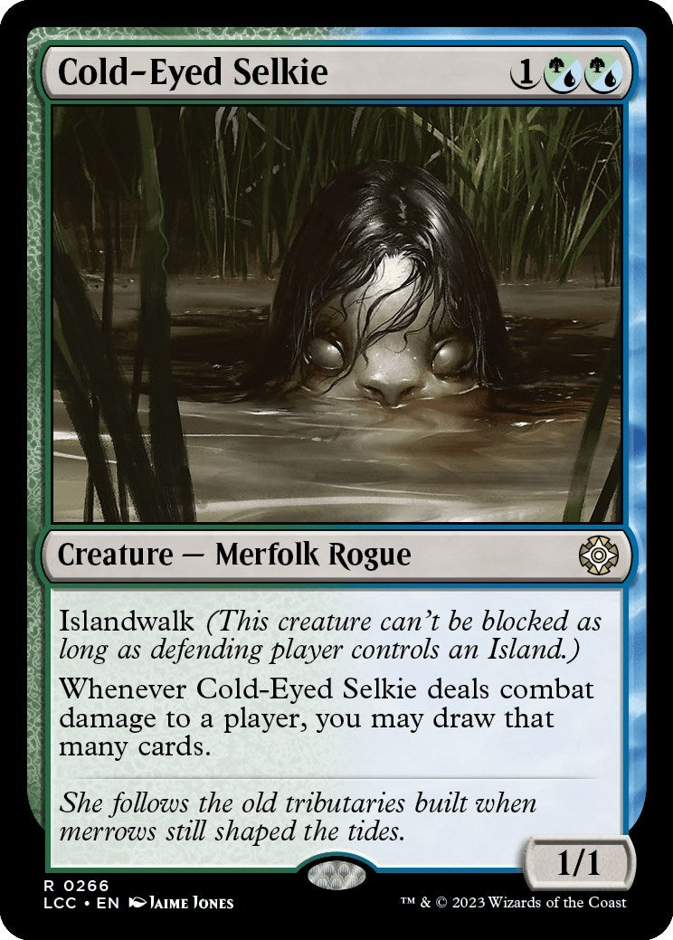Cold-Eyed Selkie (266) [LCC] - MTG Single