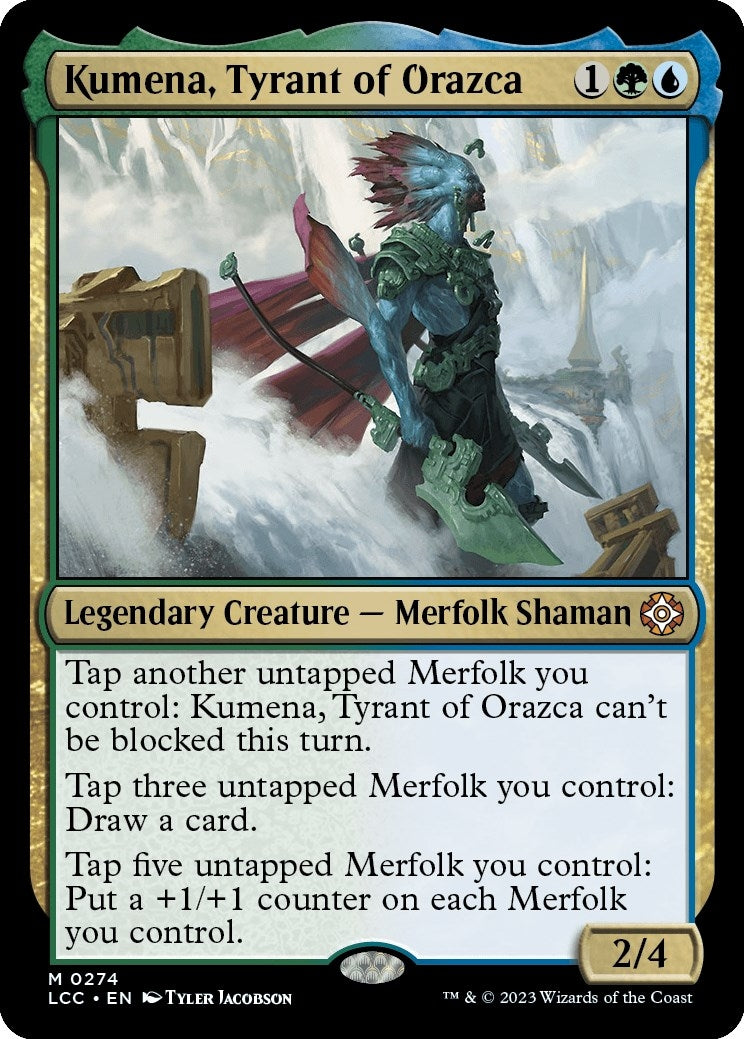 Kumena Tyrant of Orazca (274) [LCC] - MTG Single