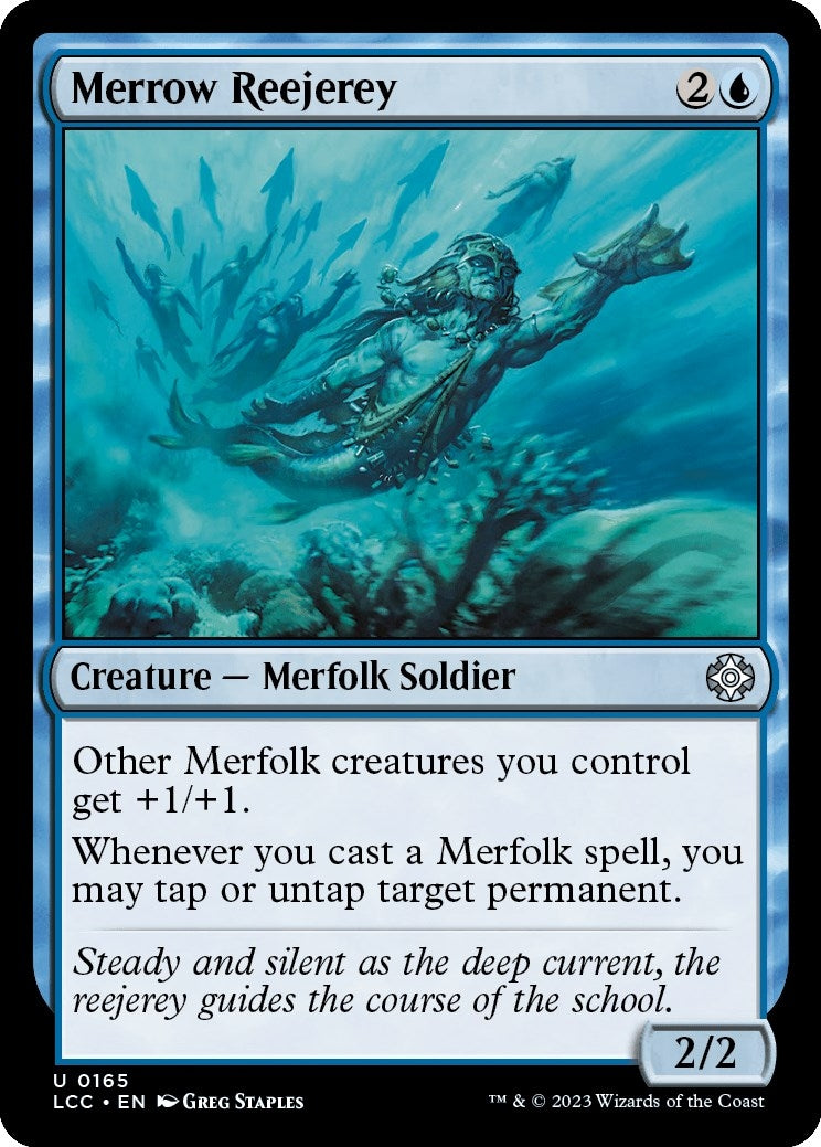 Merrow Reejerey (165) [LCC] - MTG Single