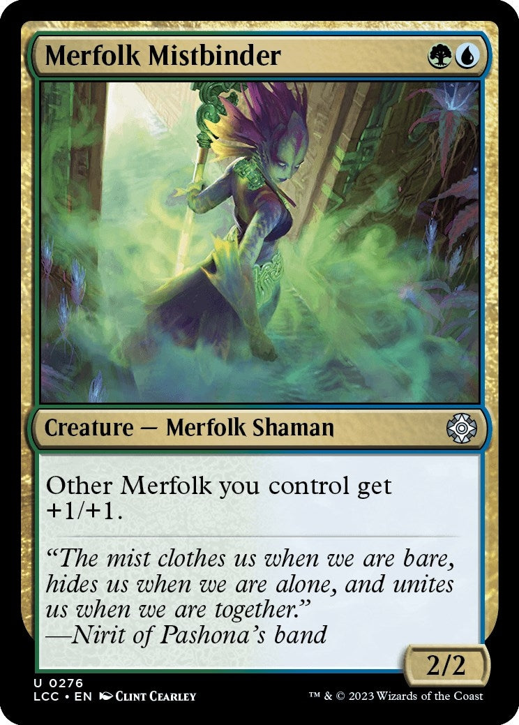 Merfolk Mistbinder (276) [LCC] - MTG Single