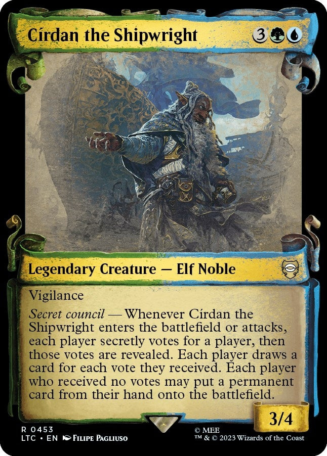 Cirdan the Shipwright (Showcase Scrolls) (453) [LTC] - MTG Single