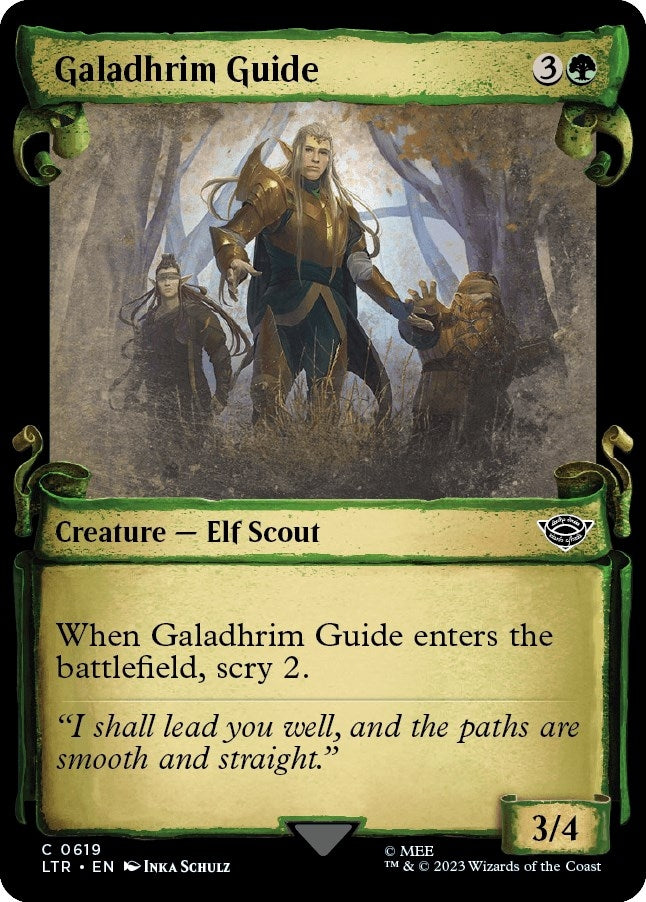 Galadhrim Guide (Showcase Scrolls) (619) [LTR] - MTG Single
