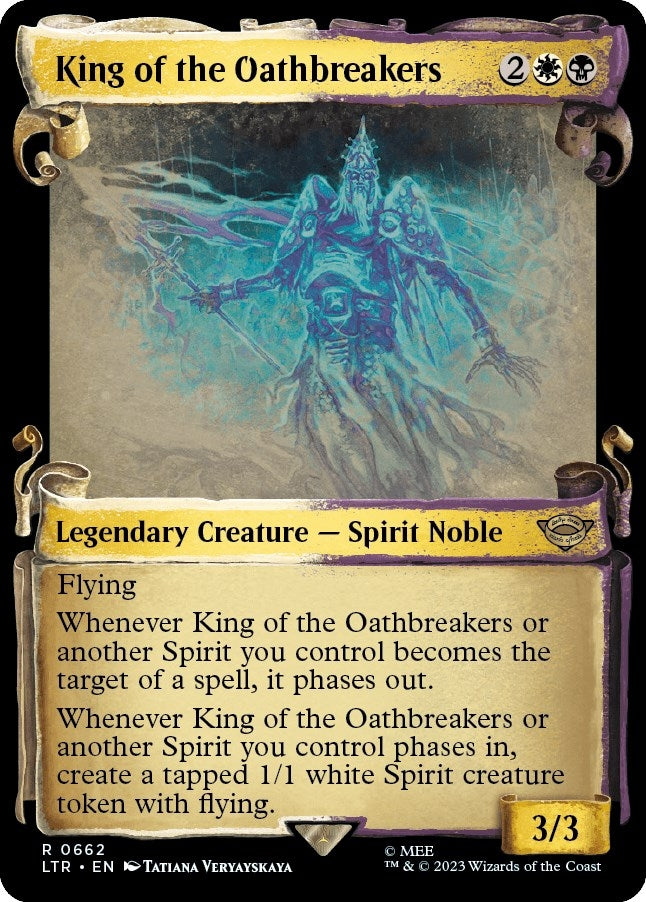 King of the Oathbreakers (Showcase Scrolls) (662) [LTR] - MTG Single