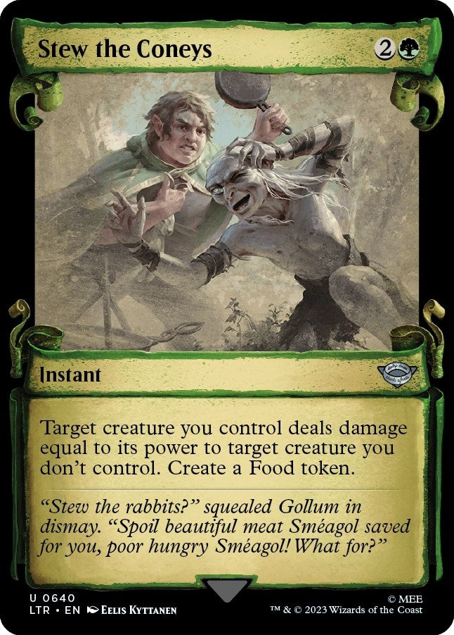 Stew the Coneys (Showcase Scrolls) (640) [LTR] - MTG Single