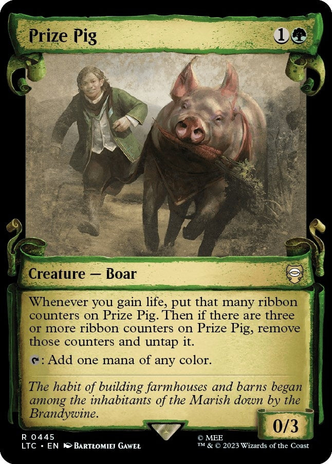 Prize Pig (Showcase Scrolls) (445) [LTC] - MTG Single