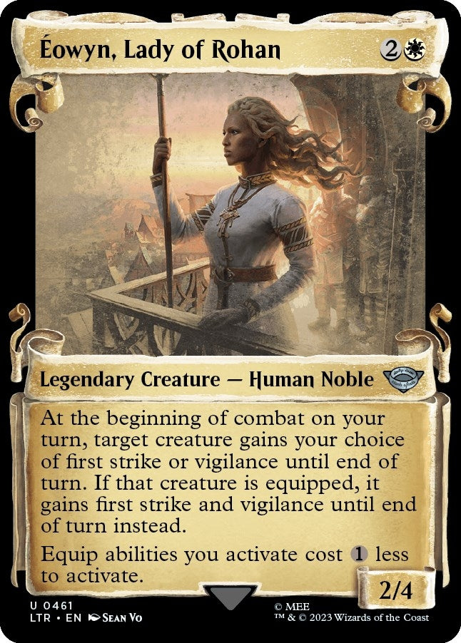 Eowyn Lady of Rohan (Showcase Scrolls) (461) [LTR] - MTG Single