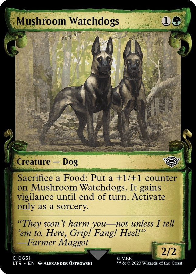 Mushroom Watchdogs (Showcase Scrolls) (631) [LTR] - MTG Single