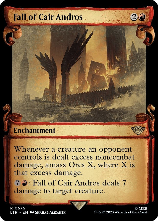 Fall of Cair Andros (Showcase Scrolls) (575) [LTR] - MTG Single