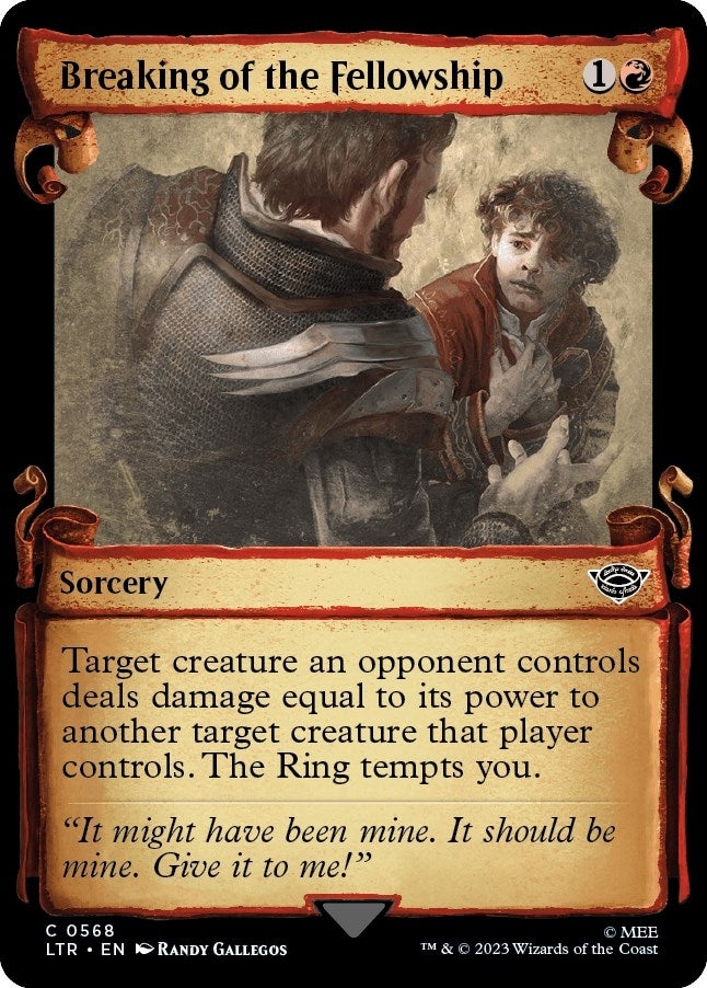 Breaking of the Fellowship (Showcase Scrolls) (568) [LTR] - MTG Single