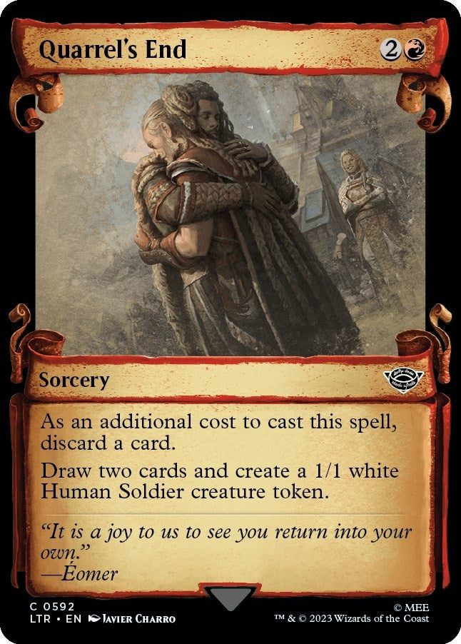 Quarrel’s End (Showcase Scrolls) (592) [LTR] - MTG Single