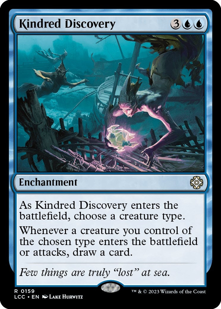 Kindred Discovery (159) [LCC] - MTG Single